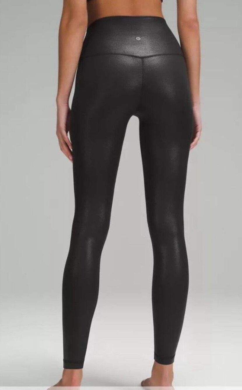 Lululemon Wunder Train Shimmer Leggings